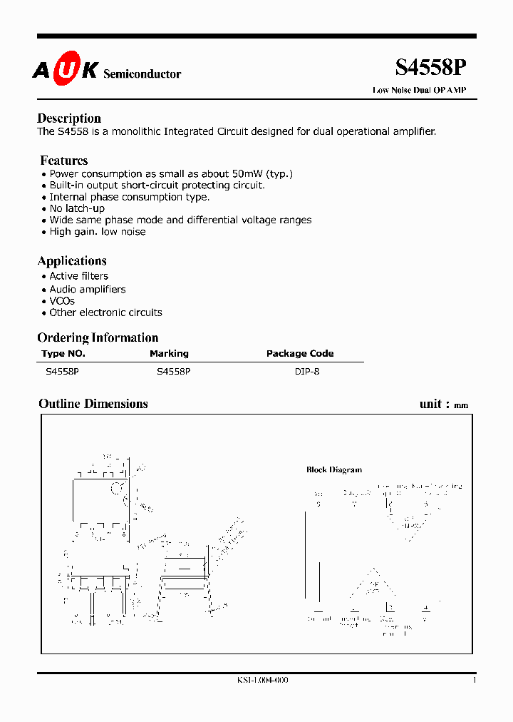 S4558P_162154.PDF Datasheet