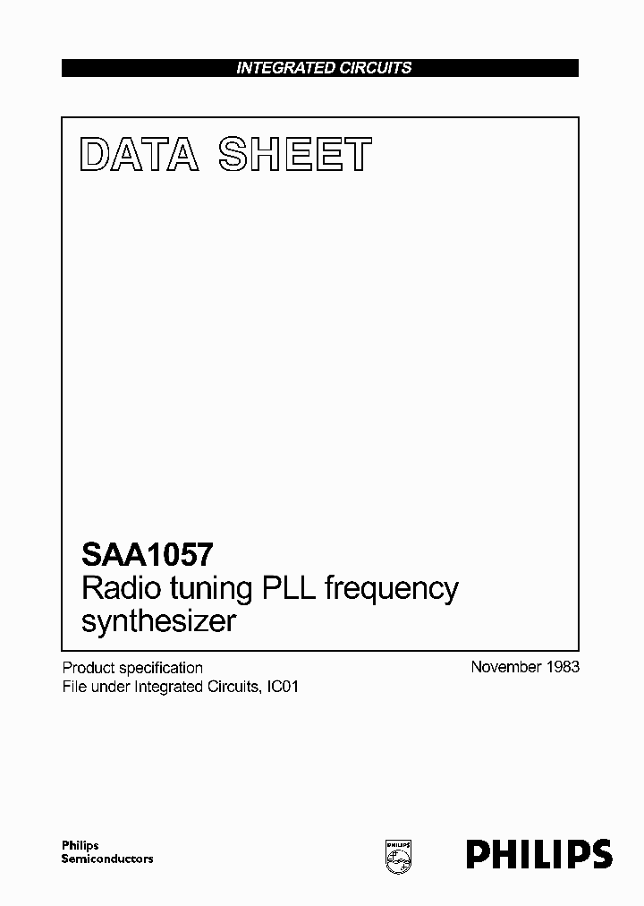SAA1057_92663.PDF Datasheet