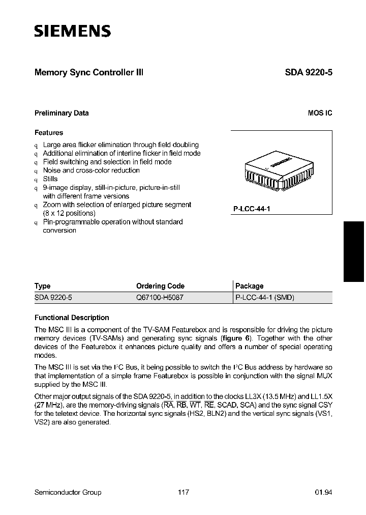 SDA9220-5_151095.PDF Datasheet