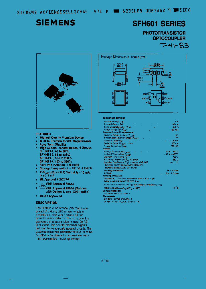 SFH601-2_118304.PDF Datasheet