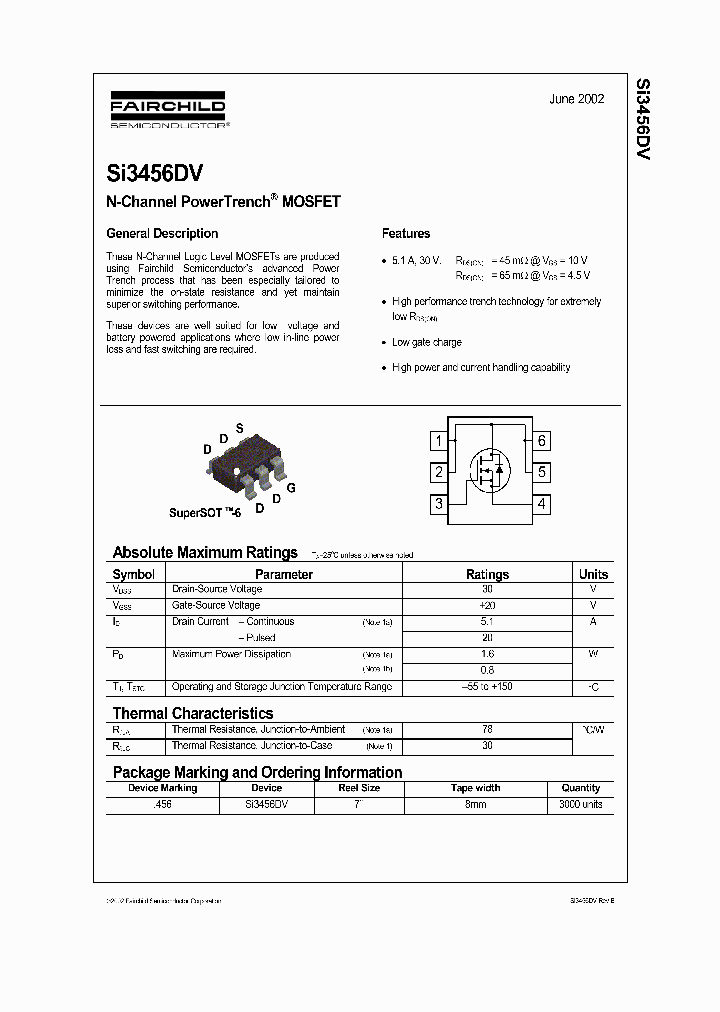 SI3456DV_195321.PDF Datasheet