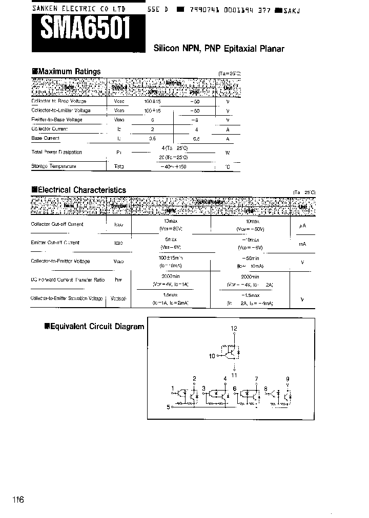 SMA6501_108363.PDF Datasheet