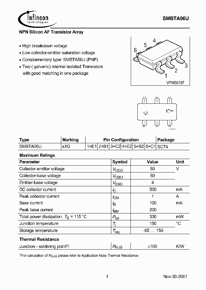 SMBTA06U_43382.PDF Datasheet