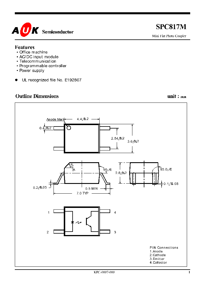 SPC817M_4607.PDF Datasheet