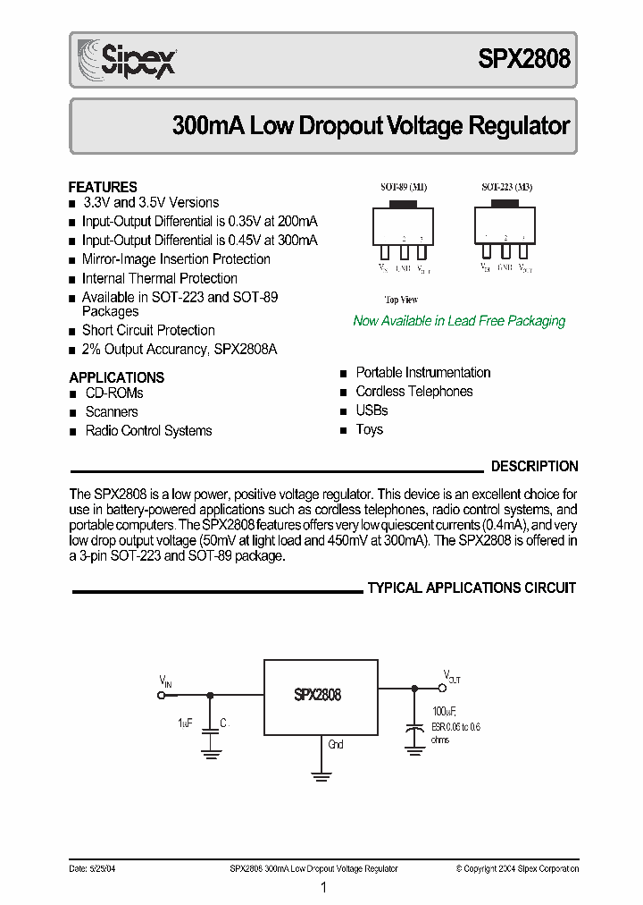SPX2808_46549.PDF Datasheet