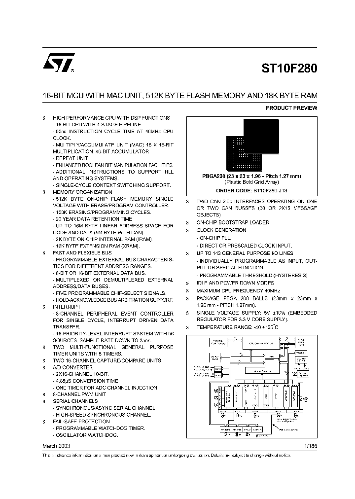 ST10F280_158536.PDF Datasheet