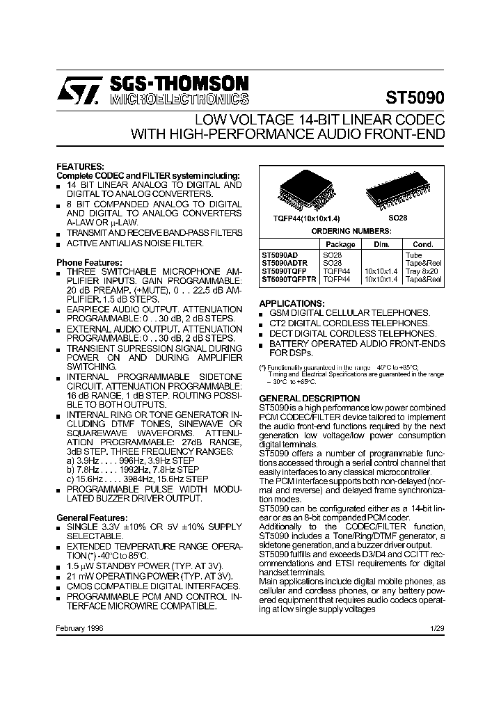 ST5090_151198.PDF Datasheet