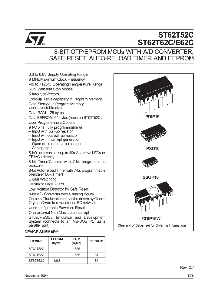 ST6252_73878.PDF Datasheet