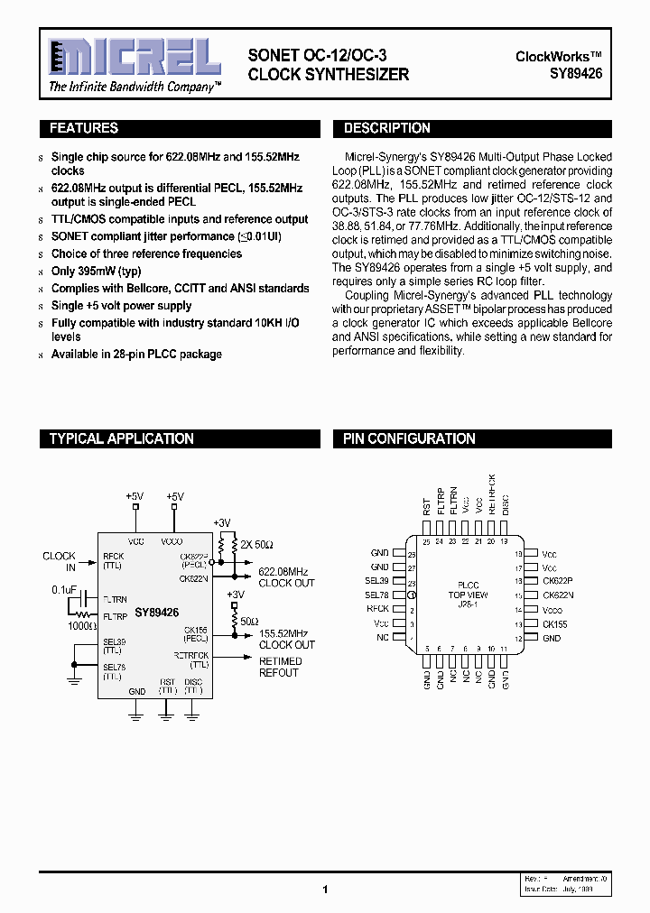 SY89426_74783.PDF Datasheet