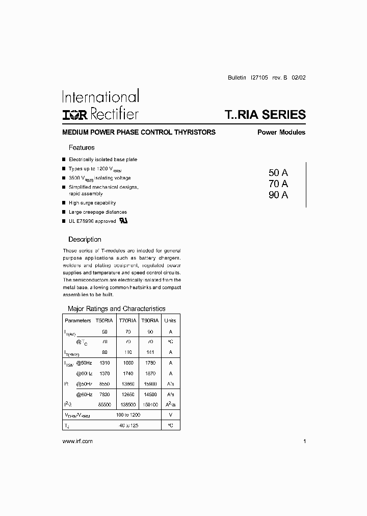 T70RIA_74176.PDF Datasheet