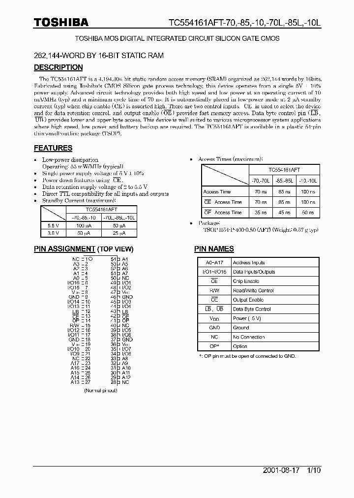TC554161AFT-10_36769.PDF Datasheet