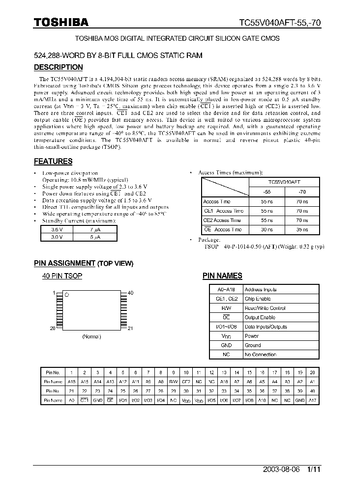 TC55V040AFT-55_126715.PDF Datasheet