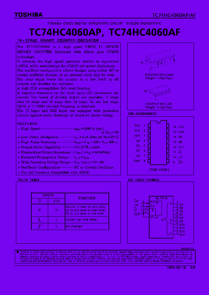 TC74HC4060_100248.PDF Datasheet
