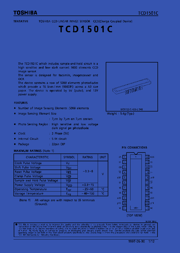 TCD1501_70159.PDF Datasheet