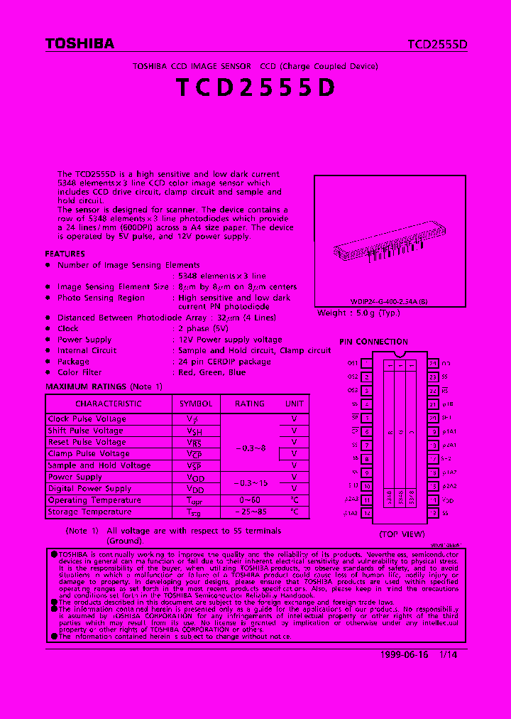TCD2555D_70185.PDF Datasheet