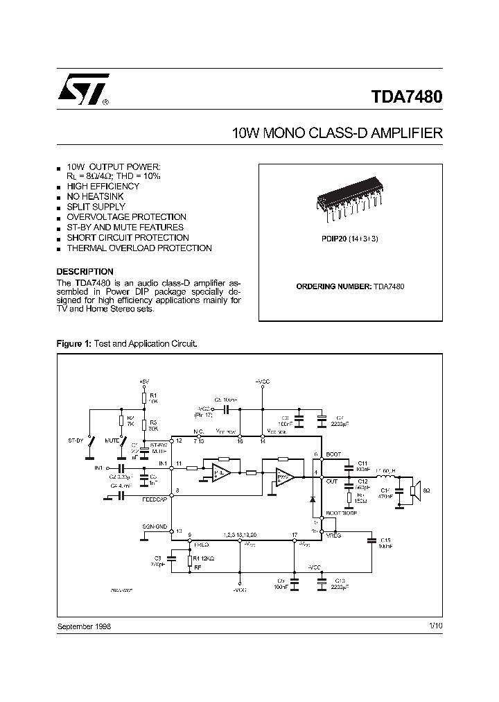 TDA7480_157712.PDF Datasheet