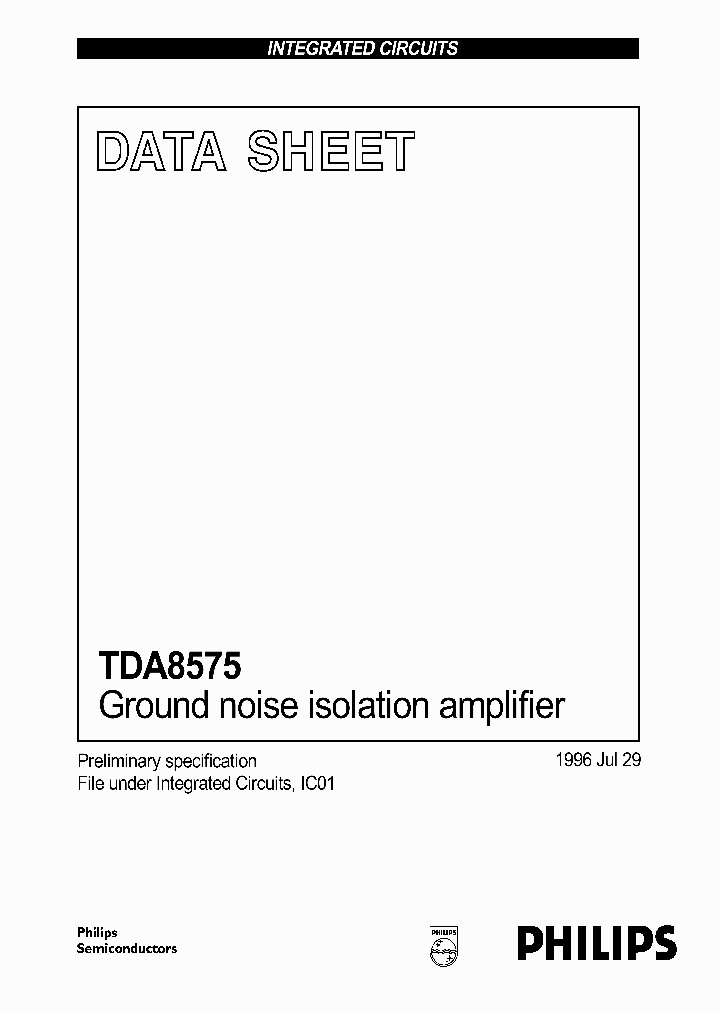 TDA8575_150357.PDF Datasheet