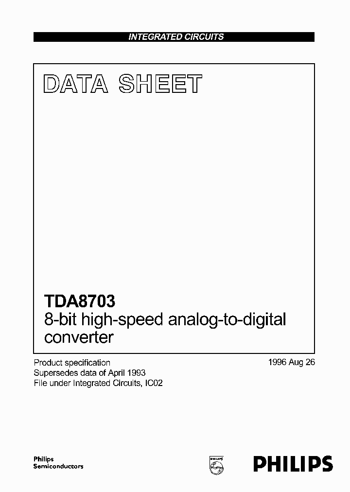 TDA8703_105778.PDF Datasheet