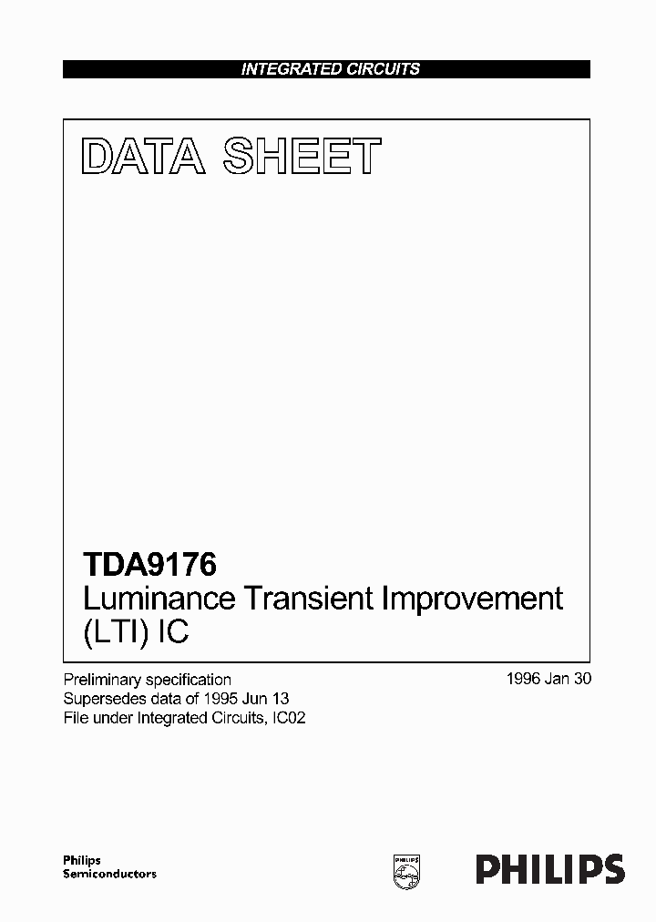 TDA9176_129520.PDF Datasheet