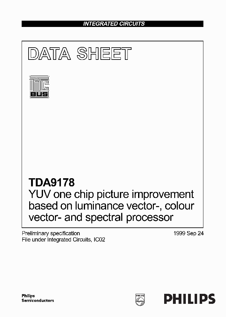 TDA9178_129522.PDF Datasheet