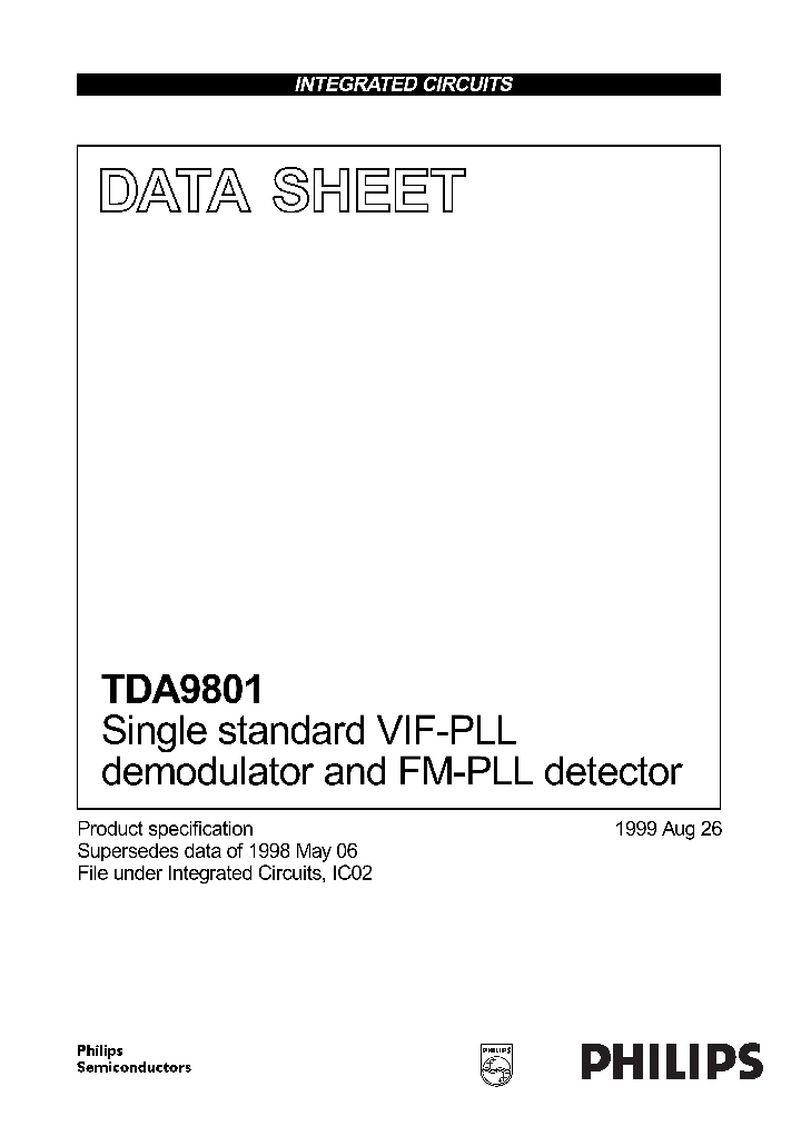 TDA9801_88148.PDF Datasheet