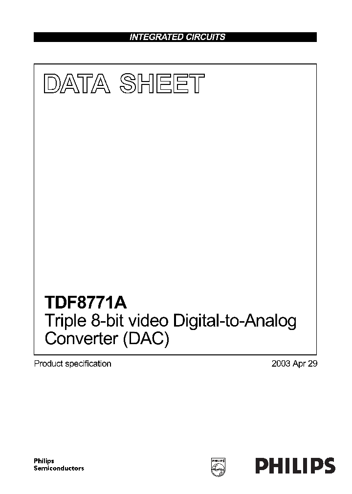 TDF8771A_69560.PDF Datasheet