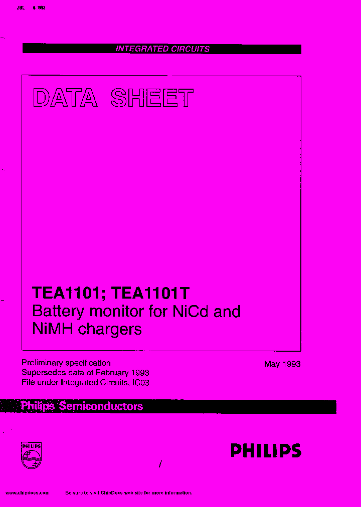 TEA1101_37099.PDF Datasheet