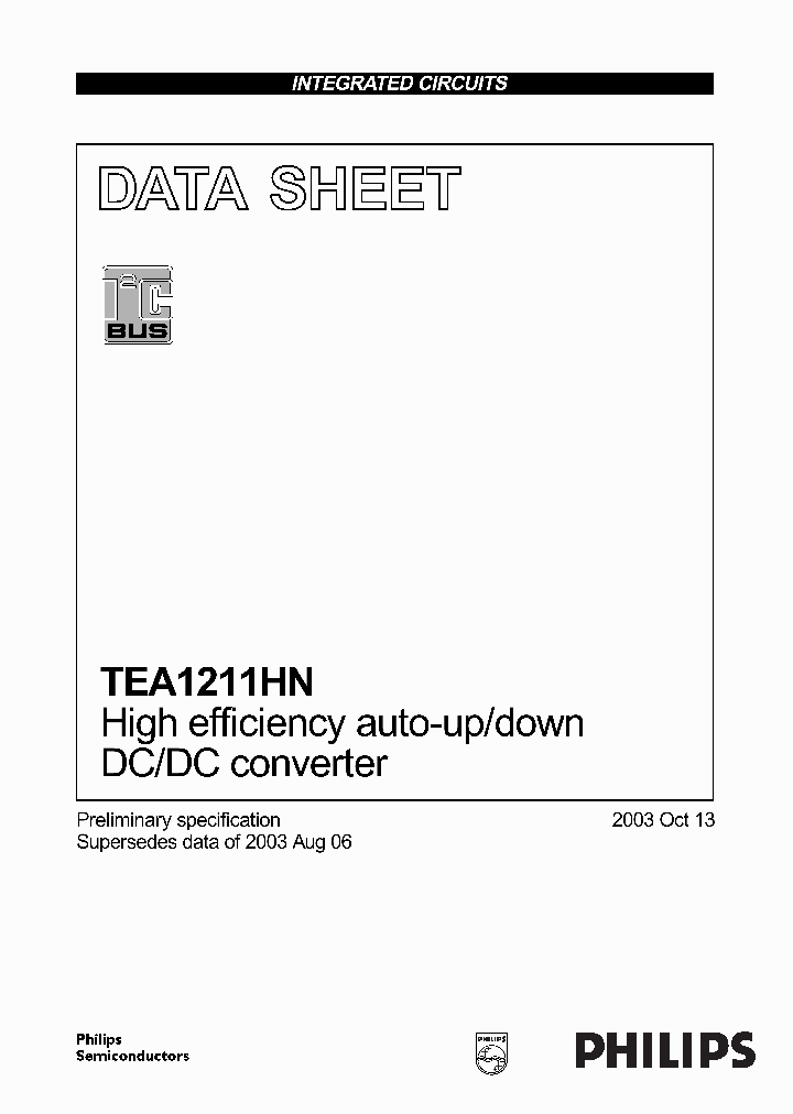 TEA1211_122605.PDF Datasheet