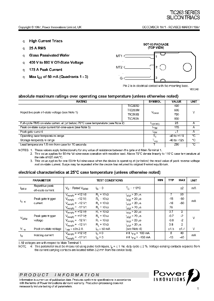 TIC263_68956.PDF Datasheet