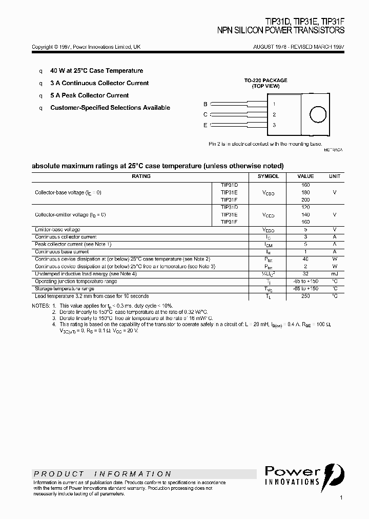 TIP31F_69098.PDF Datasheet