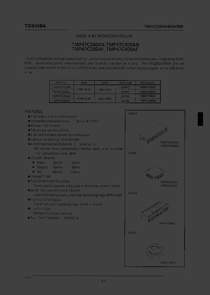 TMP47C200AF_37275.PDF Datasheet