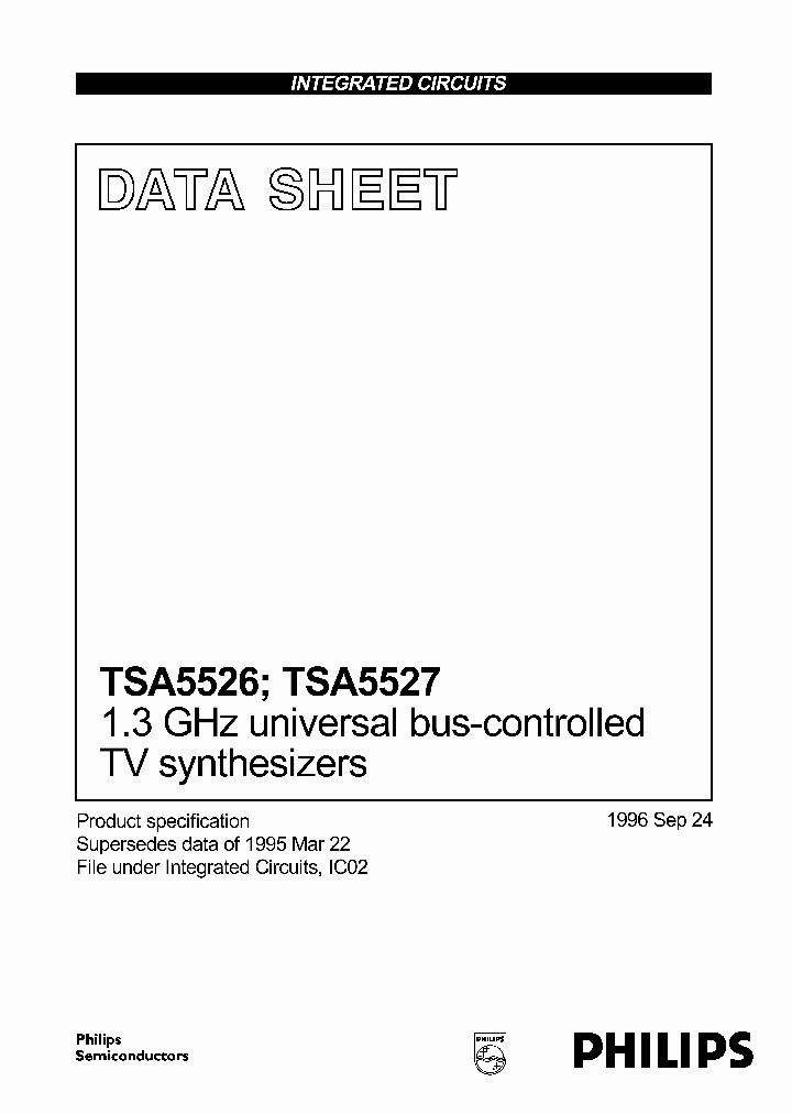 TSA5526_63418.PDF Datasheet