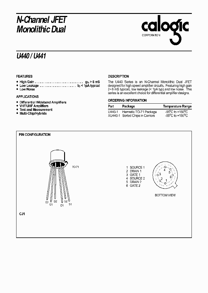 U440_62699.PDF Datasheet