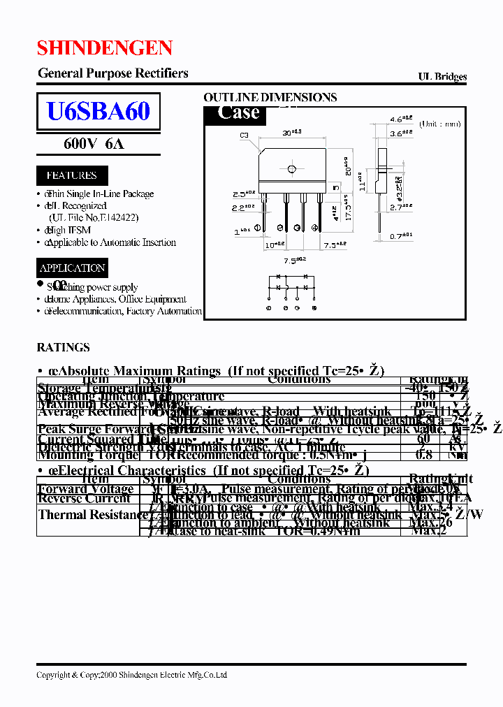 U6SBA60_157251.PDF Datasheet