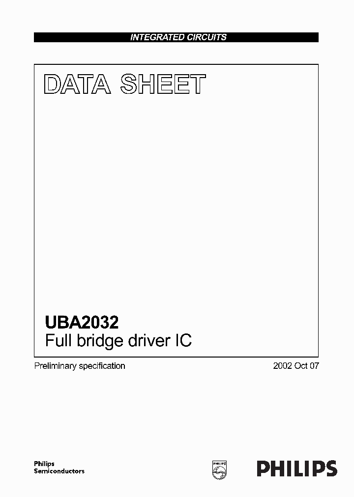 UBA2032_60904.PDF Datasheet