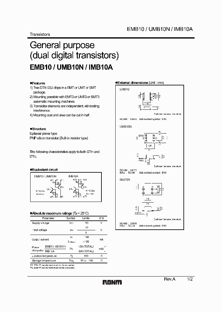 UMB10N_59306.PDF Datasheet