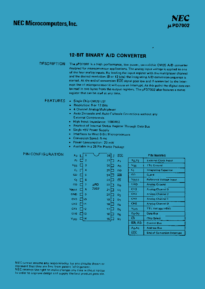 UPD7002_5593.PDF Datasheet