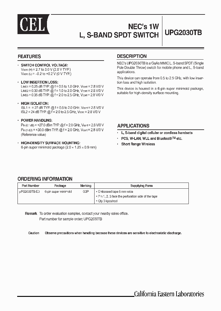 UPG2030TB_58648.PDF Datasheet