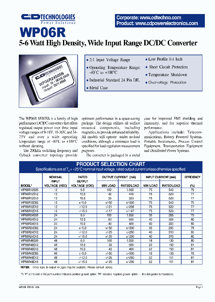 WP06R_51992.PDF Datasheet