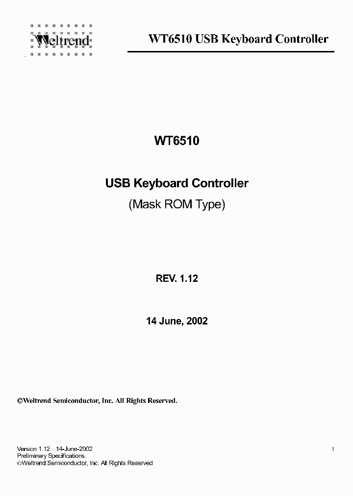 WT6510_43686.PDF Datasheet