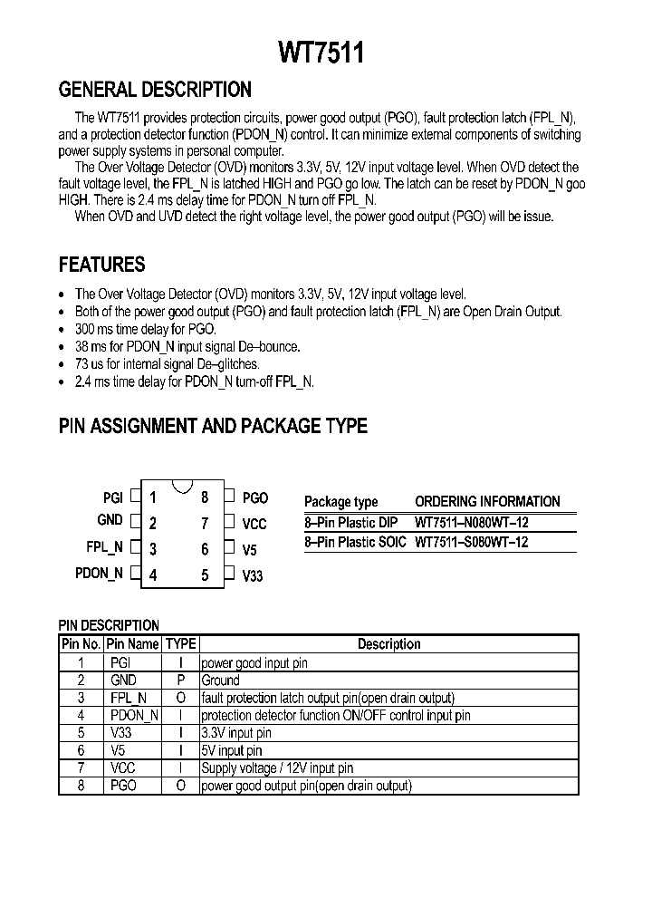 WT7511_49356.PDF Datasheet