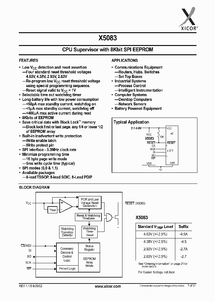 X5083_109856.PDF Datasheet