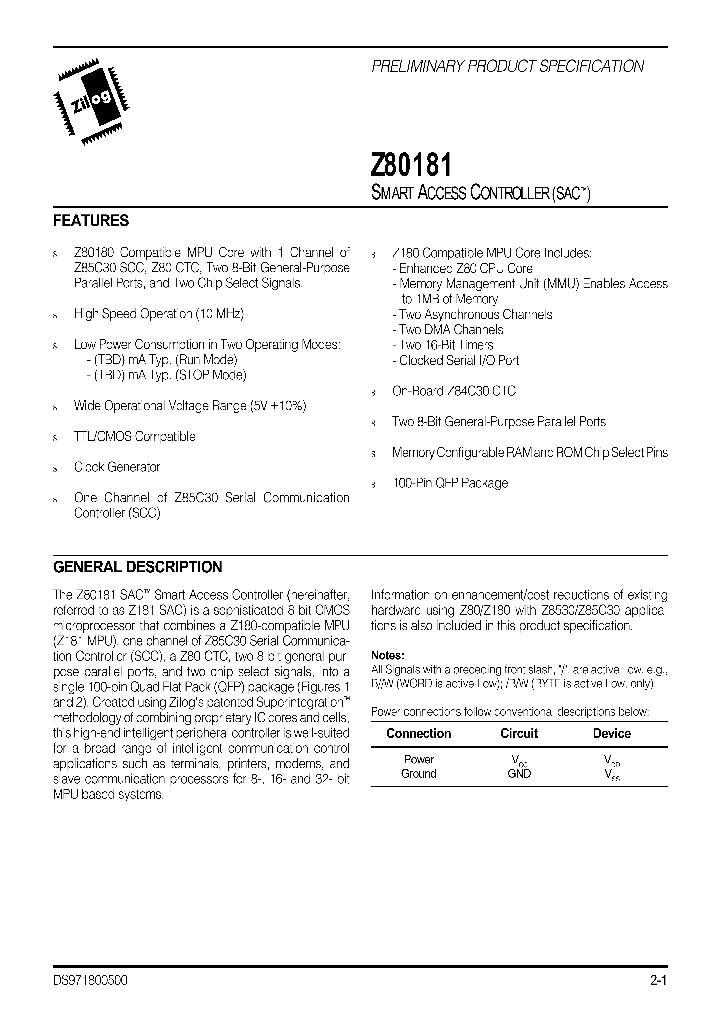 Z80181_32777.PDF Datasheet