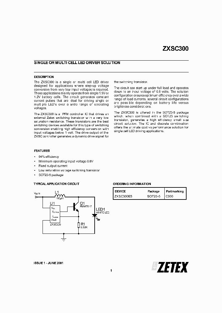 ZXSC300_190708.PDF Datasheet