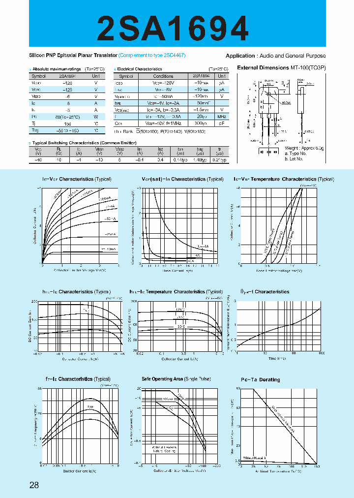 2SA1694_275436.PDF Datasheet