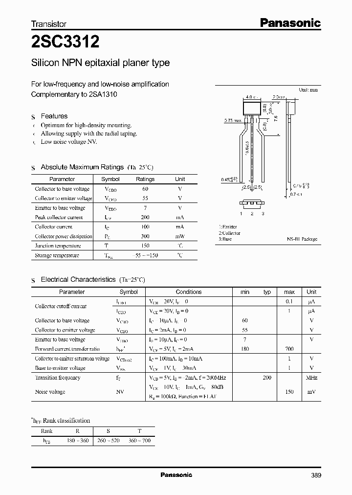 2SC3312_277326.PDF Datasheet