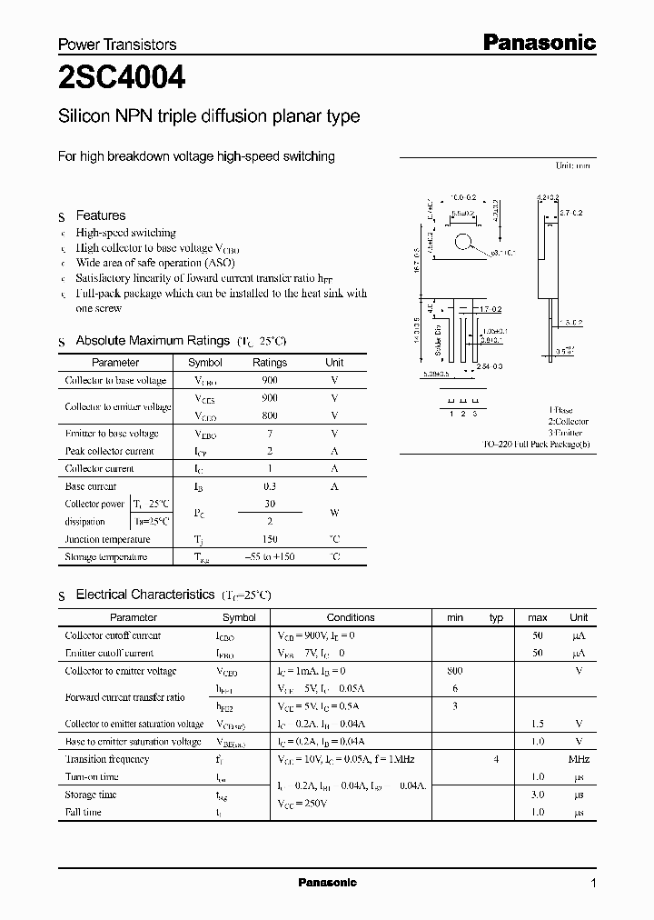 2SC4004_287958.PDF Datasheet