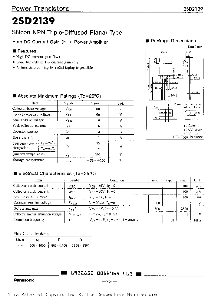 2SD2139_283833.PDF Datasheet