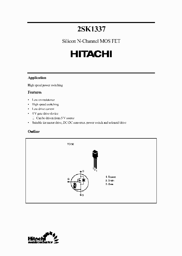 2SK1337_252764.PDF Datasheet