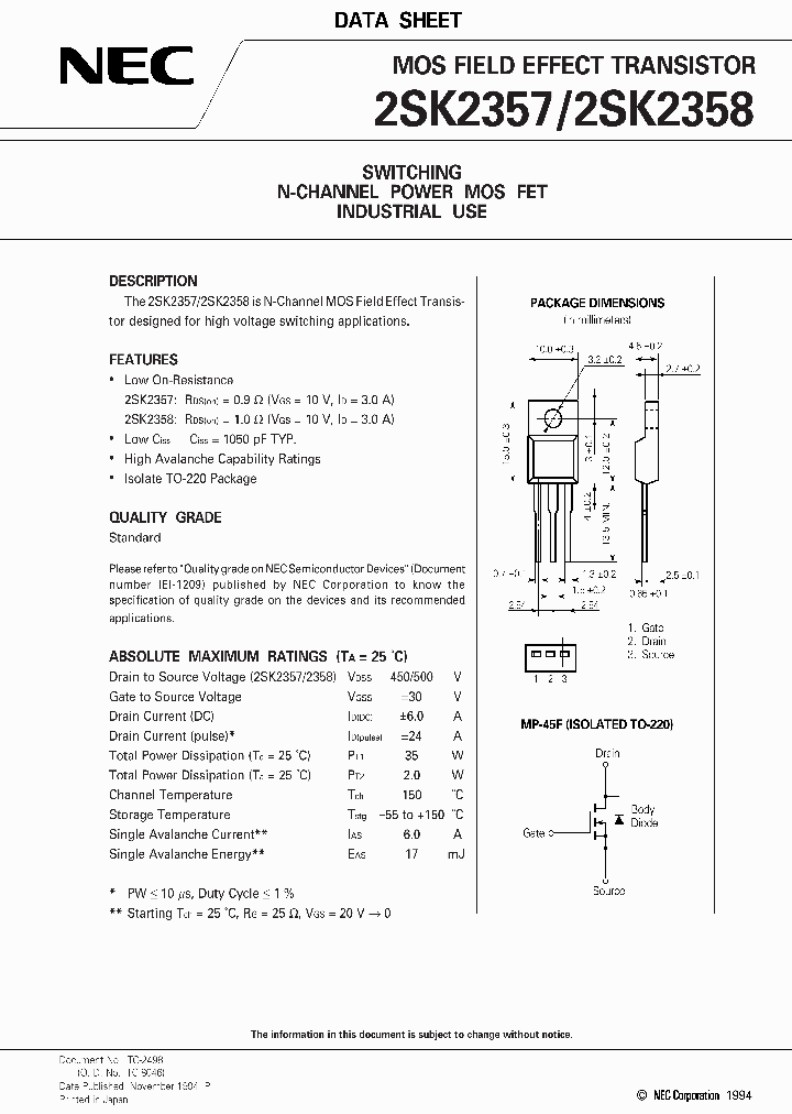 2SK2358_251818.PDF Datasheet